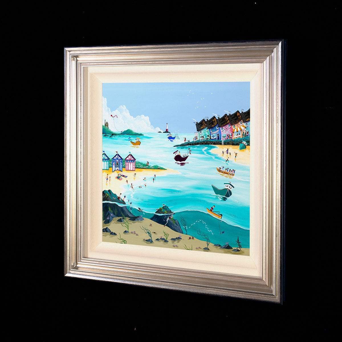 Turquoise Summer - Original - SOLD by artist Anne Blundell - Wyecliffe Galleries