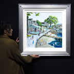 Waterhead Coffee Ambleside - Original - SOLD by artist Anne Blundell - Wyecliffe Galleries