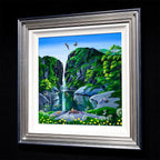 Wild Swimmers - SOLD by artist Anne Blundell - Wyecliffe Galleries