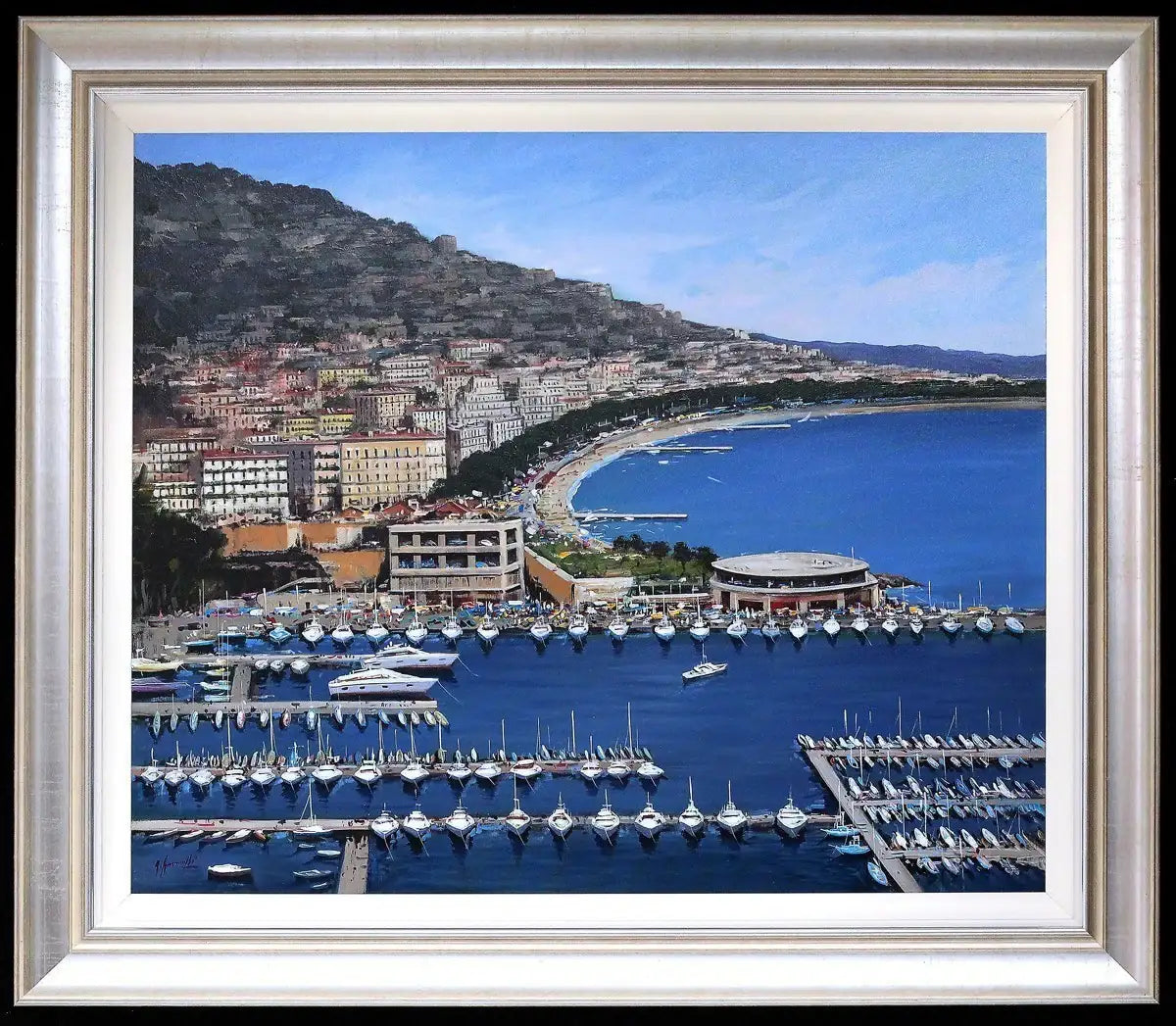 Cannes - SOLD by artist Antonio Iannicelli - Wyecliffe Galleries