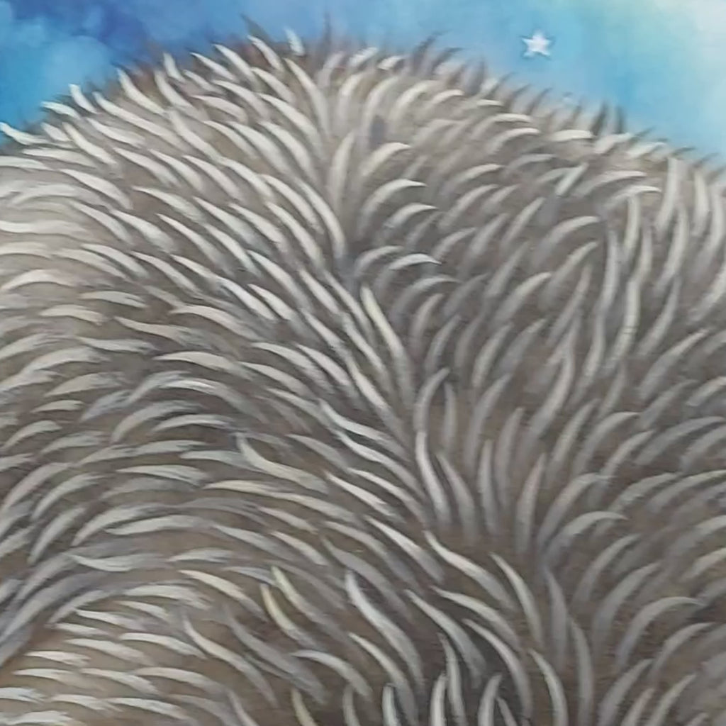 MoonBear - Original - SOLD