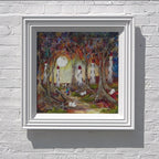 Following the Moon - Original - SOLD