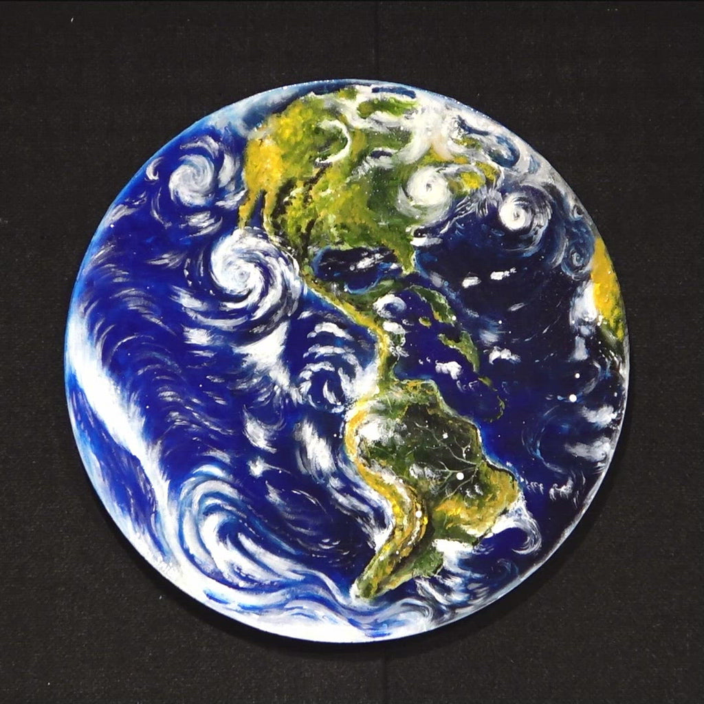 Our World Triptych - SOLD