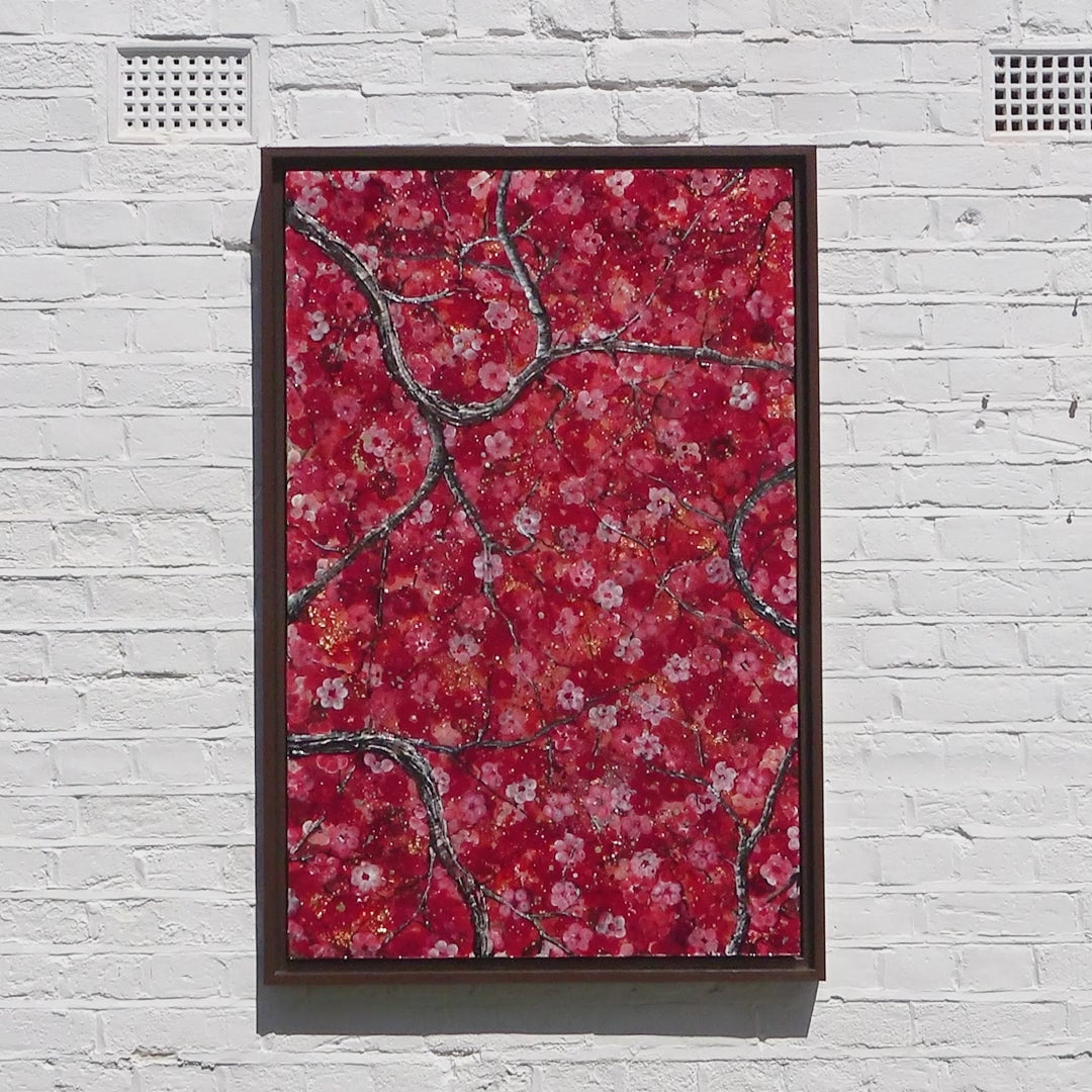 Ruby Blossom - Original - SOLD