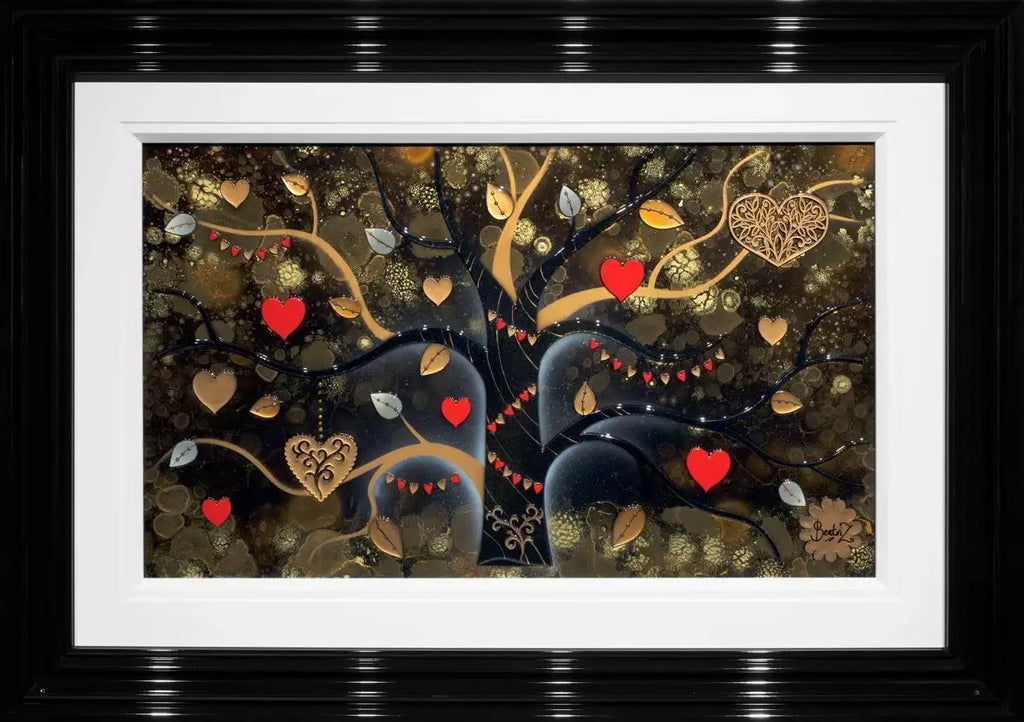 Branch of Gold - SOLD by artist Beatriz - Wyecliffe Galleries