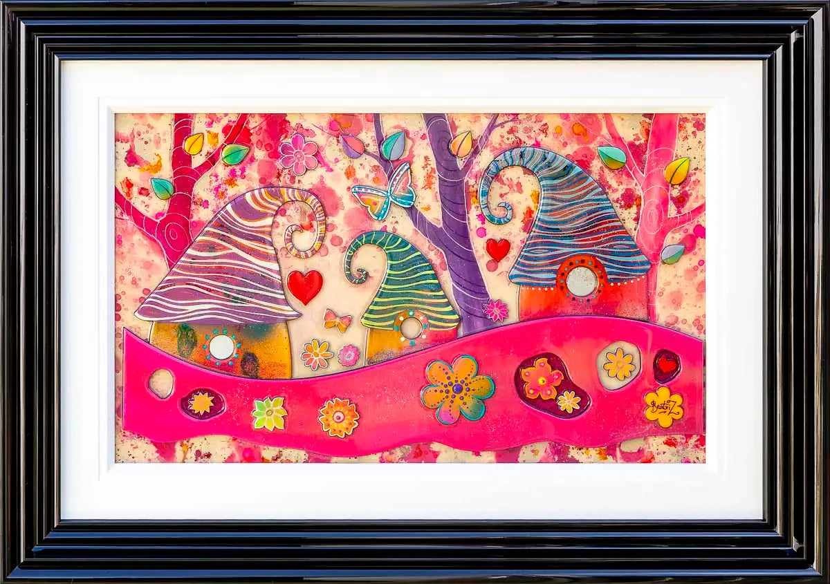 Childhood Dreams - Original by artist Beatriz - Wyecliffe Galleries