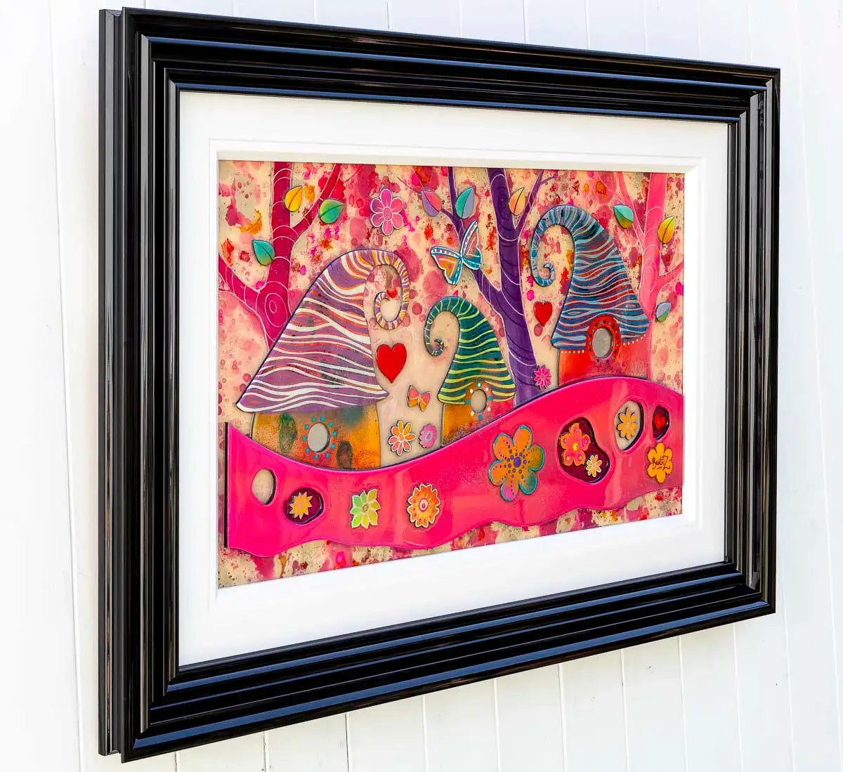 Childhood Dreams - Original by artist Beatriz - Wyecliffe Galleries