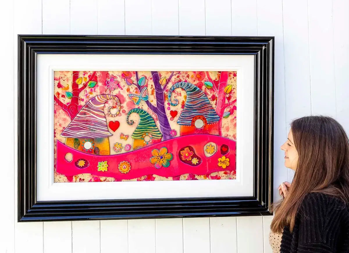 Childhood Dreams - Original by artist Beatriz - Wyecliffe Galleries