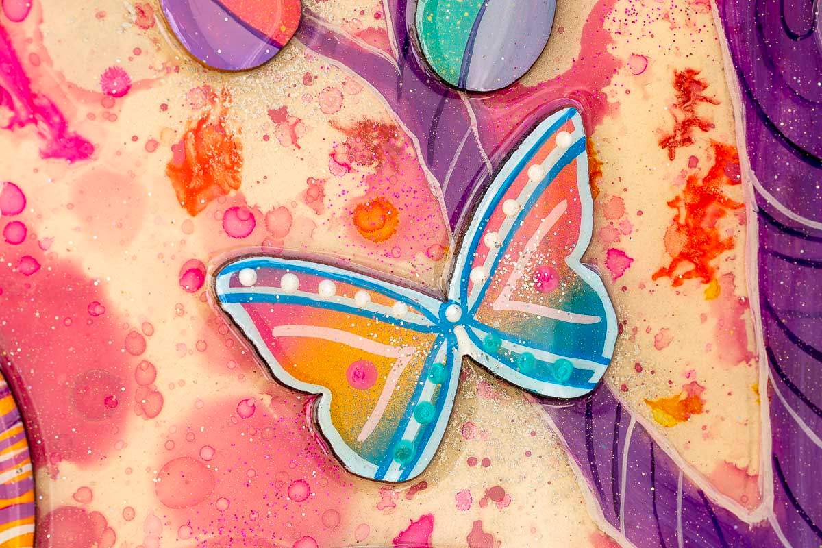 Childhood Dreams - Original by artist Beatriz - Wyecliffe Galleries