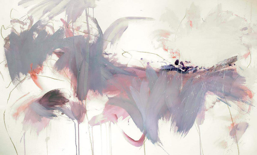 Gris Y Rosa - Original - SOLD by artist Beatriz Elorza - Wyecliffe Galleries