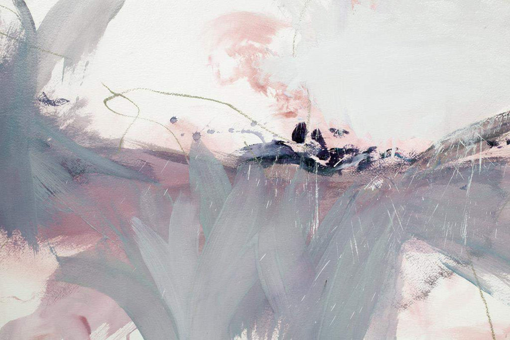 Gris Y Rosa - Original - SOLD by artist Beatriz Elorza - Wyecliffe Galleries