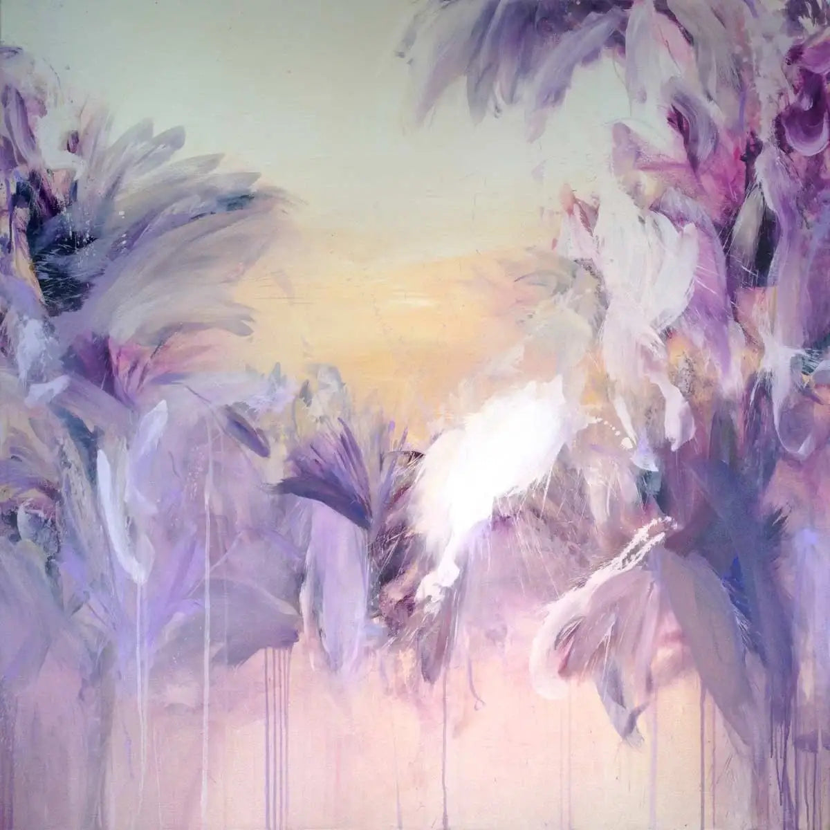 Meditar - SOLD by artist Beatriz Elorza - Wyecliffe Galleries