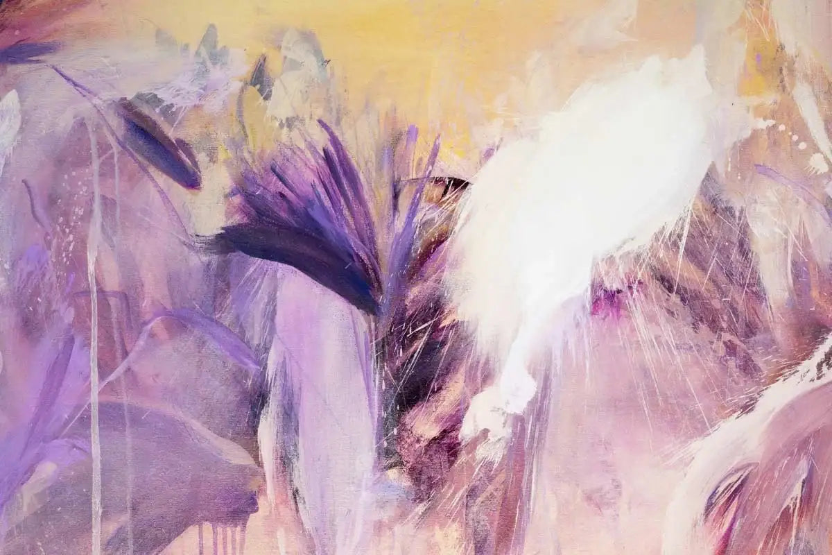 Meditar - SOLD by artist Beatriz Elorza - Wyecliffe Galleries