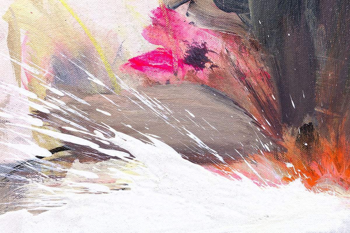 Waiting For You - Original - SOLD by artist Beatriz Elorza - Wyecliffe Galleries