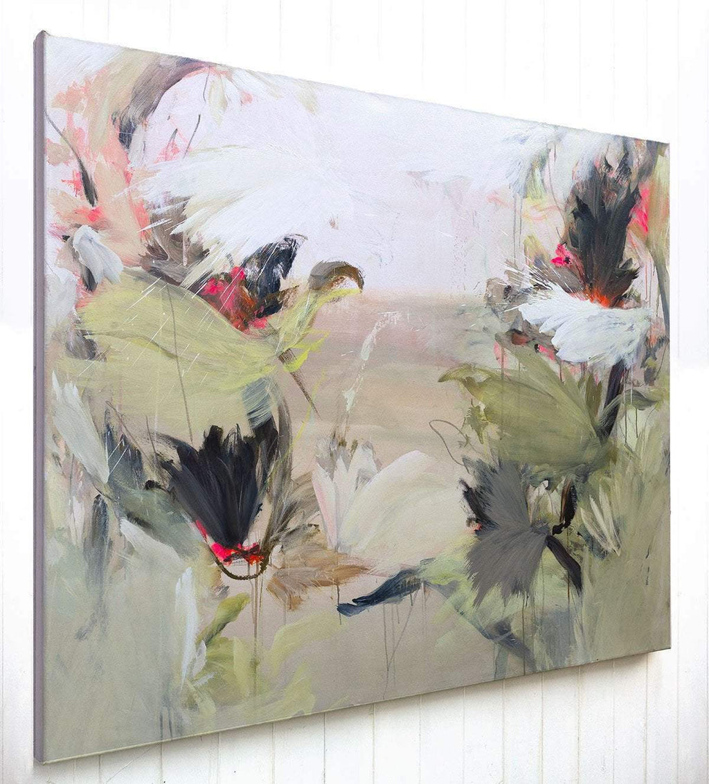 Waiting For You - Original - SOLD by artist Beatriz Elorza - Wyecliffe Galleries