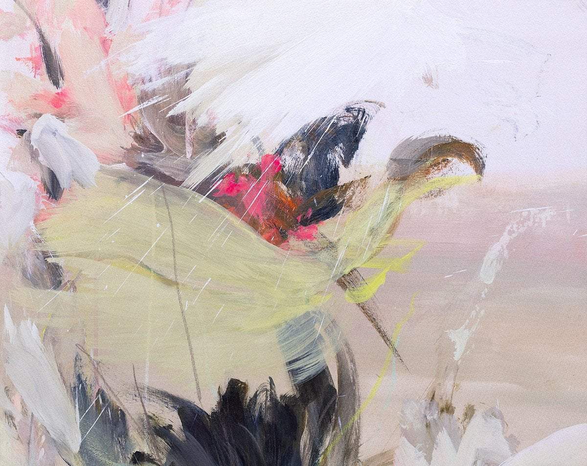 Waiting For You - Original - SOLD by artist Beatriz Elorza - Wyecliffe Galleries