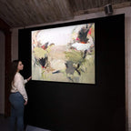 Waiting For You - Original - SOLD by artist Beatriz Elorza - Wyecliffe Galleries