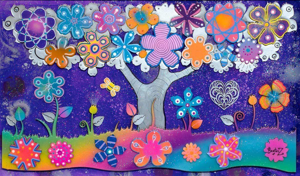 Elysian Fields - Original - SOLD by artist Beatriz - Wyecliffe Galleries