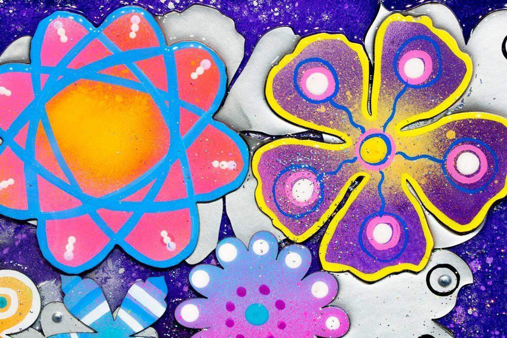 Elysian Fields - Original - SOLD by artist Beatriz - Wyecliffe Galleries