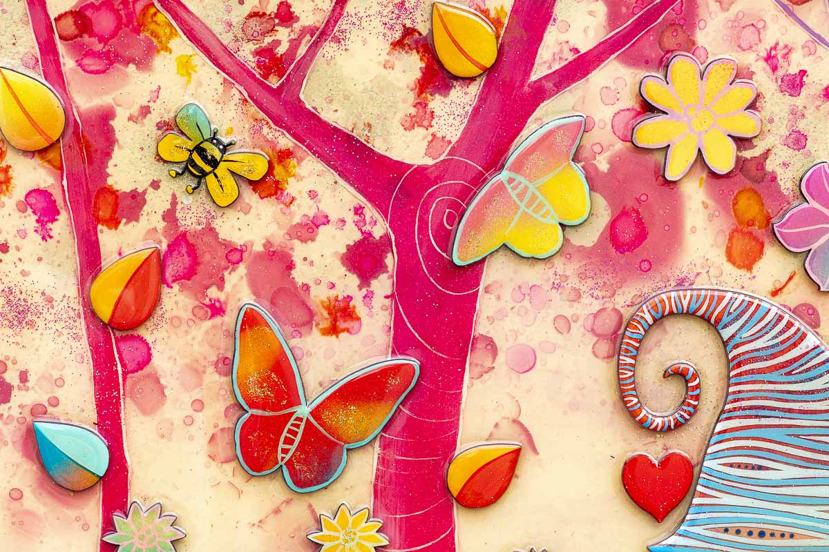 Enchanted Butterflies - Original Beatriz
