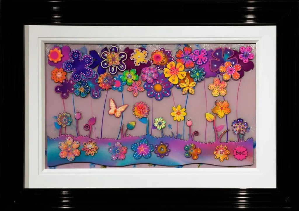 Lavender Blossom - Original - SOLD by artist Beatriz - Wyecliffe Galleries