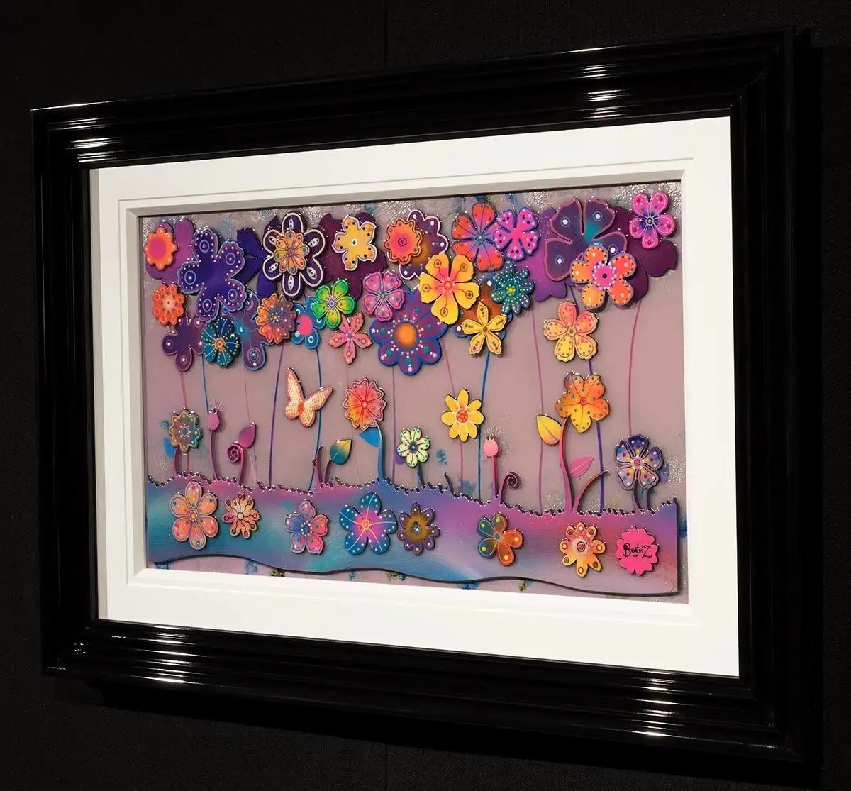 Lavender Blossom - Original - SOLD by artist Beatriz - Wyecliffe Galleries