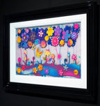 Lilac Daisies - Original - SOLD by artist Beatriz - Wyecliffe Galleries