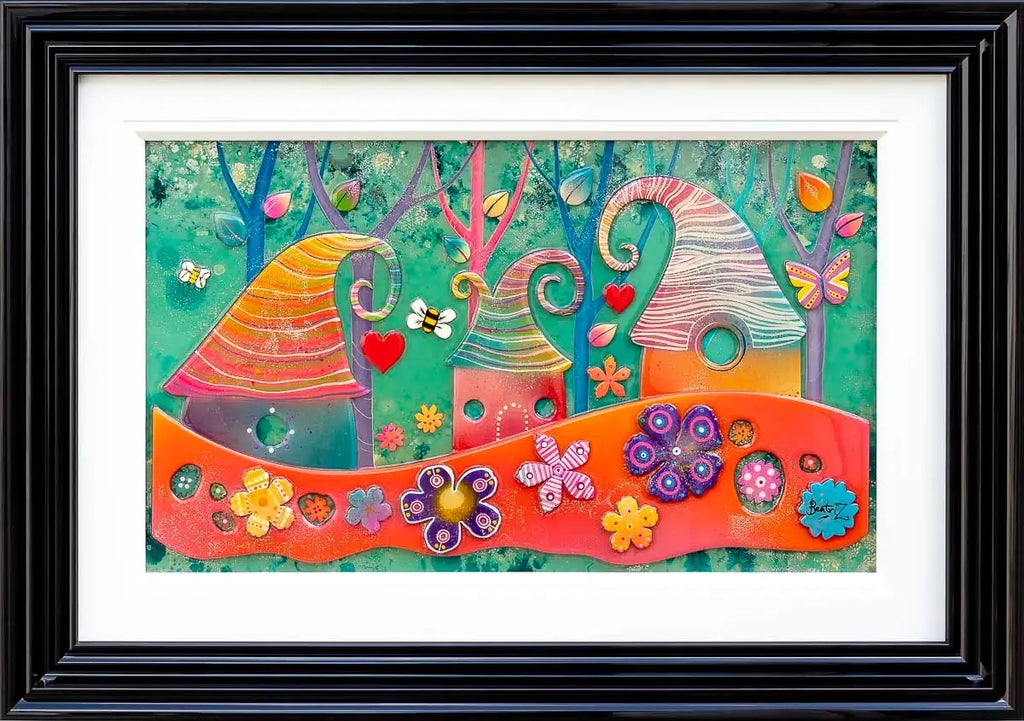 Love Hill Lane - Original - SOLD by artist Beatriz - Wyecliffe Galleries