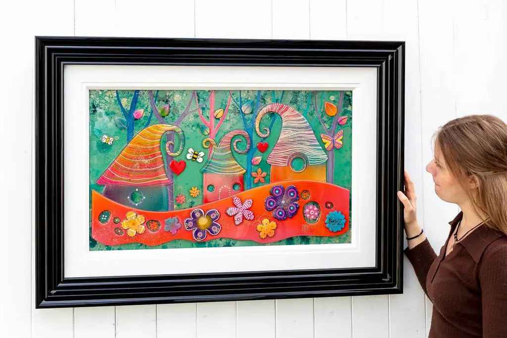 Love Hill Lane - Original - SOLD by artist Beatriz - Wyecliffe Galleries