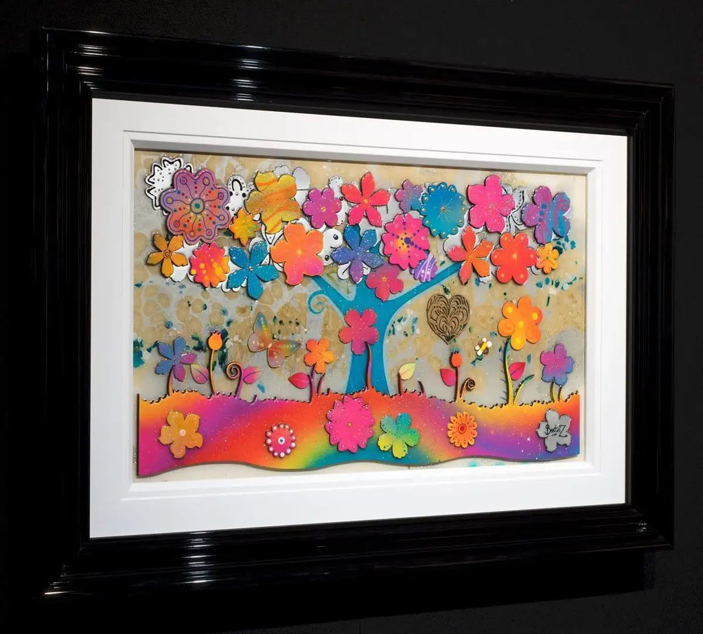 Rainbow Road - Original - SOLD by artist Beatriz - Wyecliffe Galleries