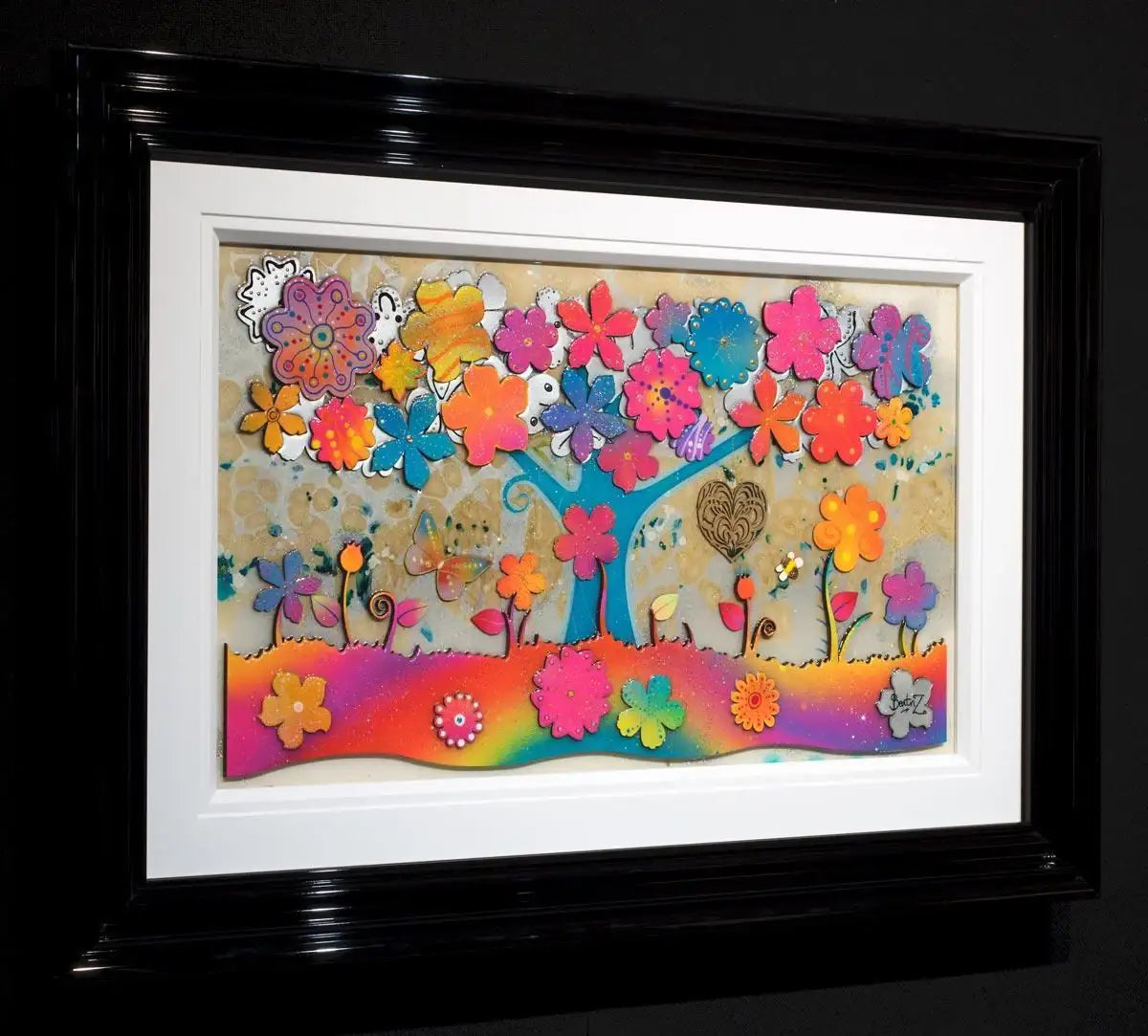 Rainbow Road - Original - SOLD by artist Beatriz - Wyecliffe Galleries