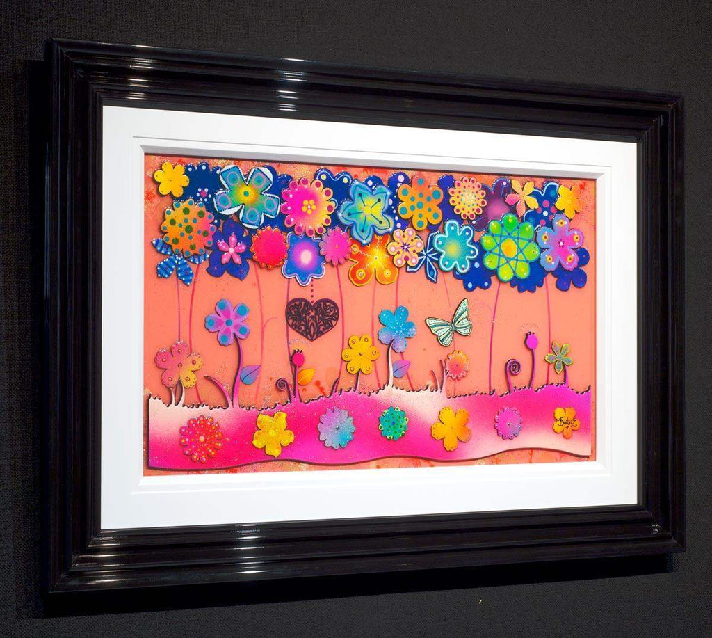 Rose Gardens - Original - SOLD by artist Beatriz - Wyecliffe Galleries