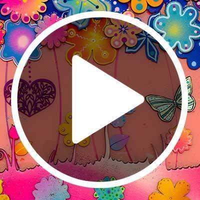 Rose Gardens - Original - SOLD by artist Beatriz - Wyecliffe Galleries