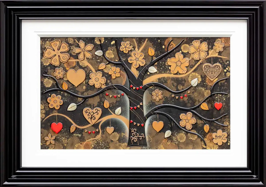 Secrets and Whispers - Original - SOLD by artist Beatriz - Wyecliffe Galleries