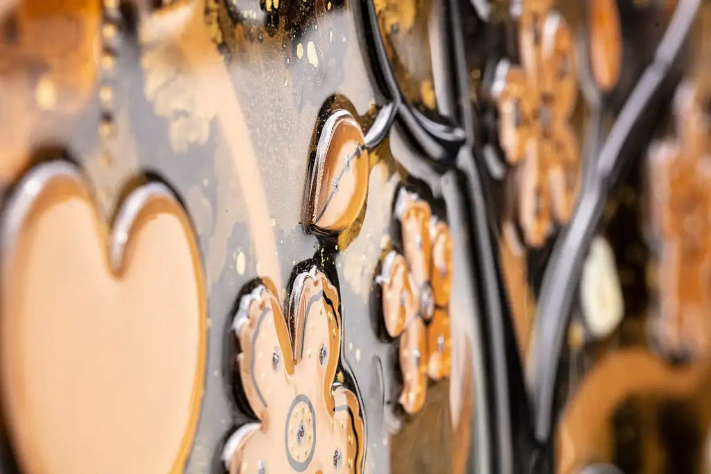 Secrets and Whispers - Original - SOLD by artist Beatriz - Wyecliffe Galleries