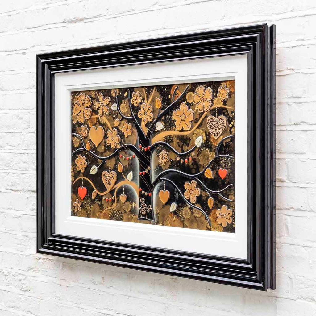 Secrets and Whispers - Original - SOLD by artist Beatriz - Wyecliffe Galleries