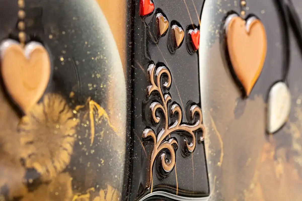 Secrets and Whispers - Original - SOLD by artist Beatriz - Wyecliffe Galleries