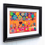 Sweet Flower Fields - Original - SOLD by artist Beatriz - Wyecliffe Galleries