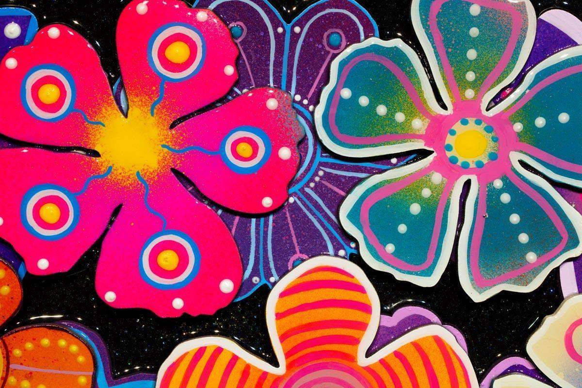 Tangerine Dream - Original - SOLD by artist Beatriz - Wyecliffe Galleries