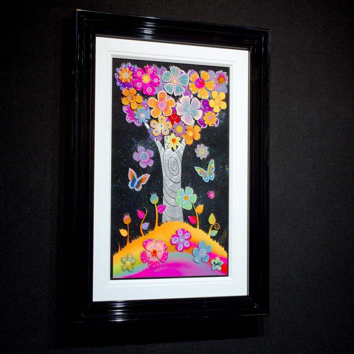 Tangerine Dream - Original - SOLD by artist Beatriz - Wyecliffe Galleries