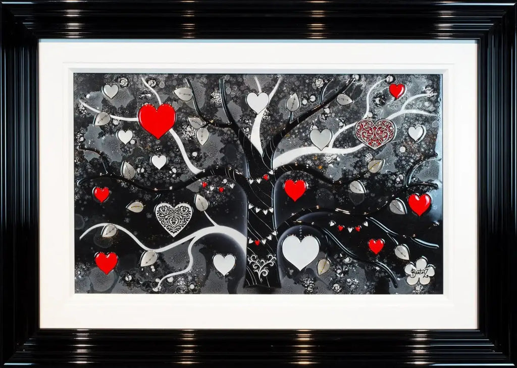 The Silver Forest - SOLD by artist Beatriz - Wyecliffe Galleries