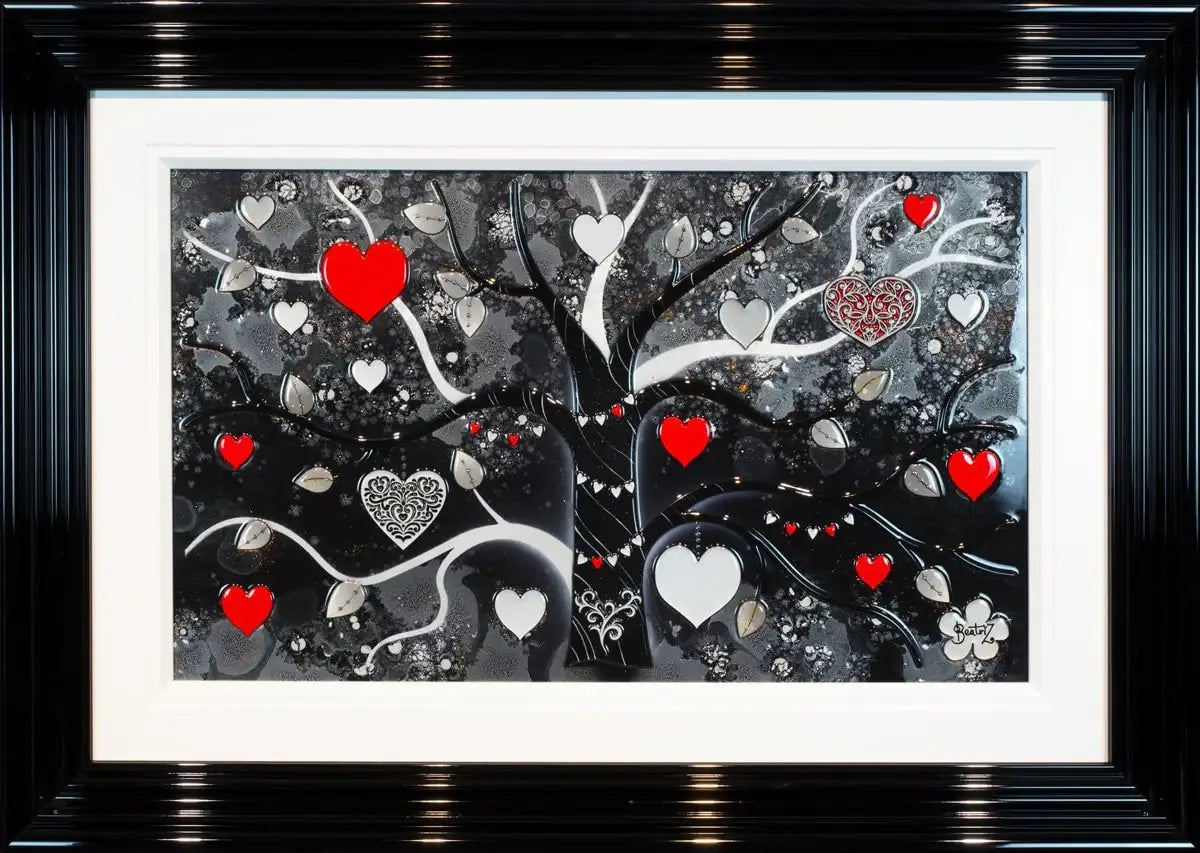 The Silver Forest - SOLD by artist Beatriz - Wyecliffe Galleries