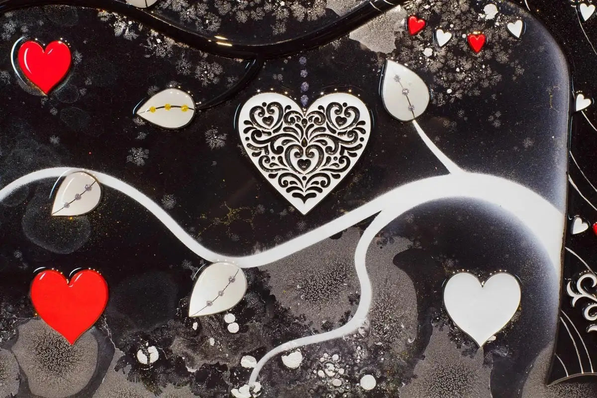 The Silver Forest - SOLD by artist Beatriz - Wyecliffe Galleries