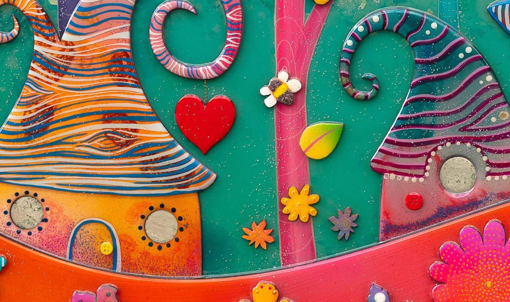 Utopia - Original by artist Beatriz - Wyecliffe Galleries