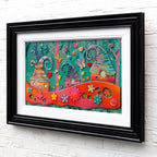 Utopia - Original by artist Beatriz - Wyecliffe Galleries