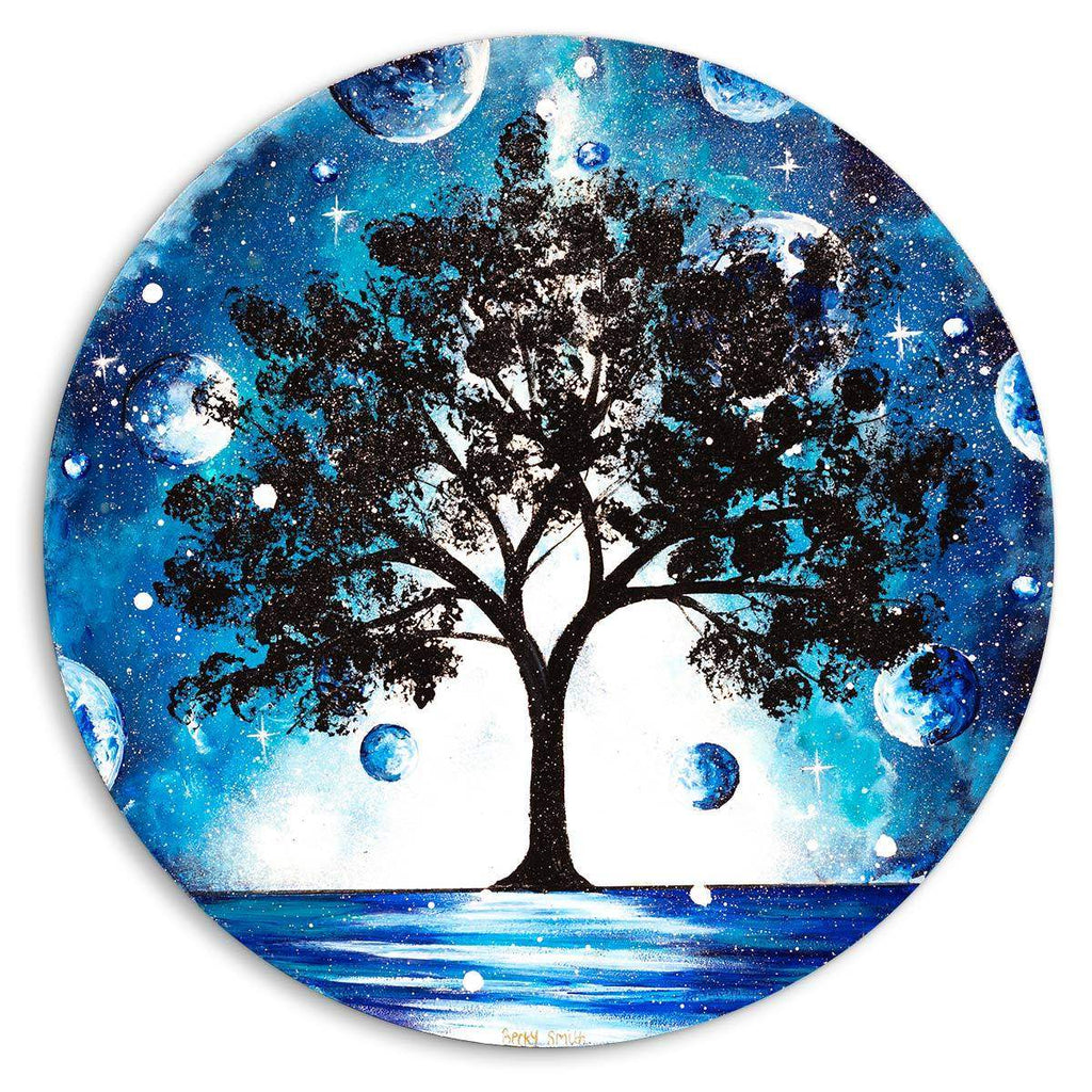 A Blue Planet - Original - SOLD by artist Becky Smith - Wyecliffe Galleries