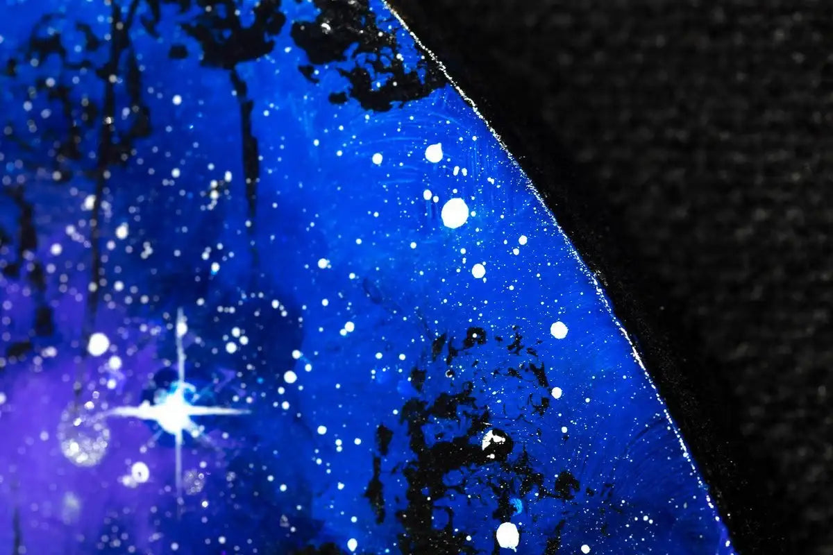 A Family Under The Stars - Original - SOLD by artist Becky Smith - Wyecliffe Galleries