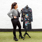 A Fragment of Your Imagination - Original Gucci Trench by artist Becky Smith - Wyecliffe Galleries