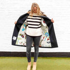 A Fragment of Your Imagination - Original Gucci Trench by artist Becky Smith - Wyecliffe Galleries