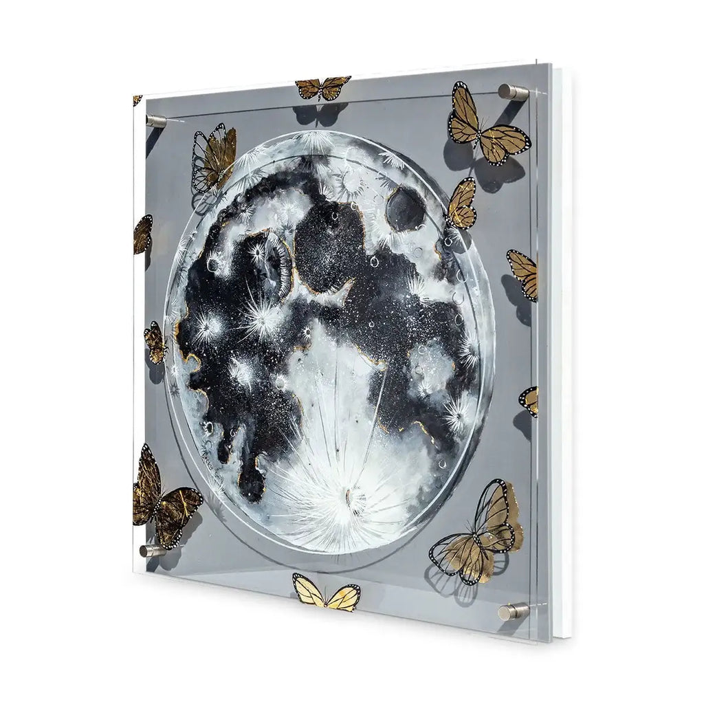 A Full Moon - Original - SOLD by artist Becky Smith - Wyecliffe Galleries